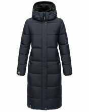 Marikoo Reliziaa Damen Winterjacke B936 Navy Größe XXL - Gr. 44