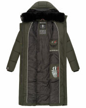 Marikoo Reliziaa Damen Winterjacke B936 Dark Olive Größe M - Gr. 38