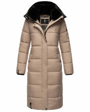 Marikoo Reliziaa Damen Winterjacke B936 Taupe Größe L - Gr. 40