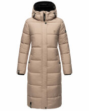 Marikoo Reliziaa Damen Winterjacke B936 Taupe Größe L - Gr. 40