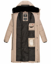 Marikoo Reliziaa Damen Winterjacke B936 Taupe Größe L - Gr. 40
