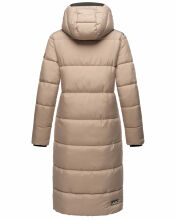 Marikoo Reliziaa Damen Winterjacke B936 Taupe Größe XXL - Gr. 44