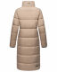 Marikoo Reliziaa Damen Winterjacke B936 Taupe Größe XXL - Gr. 44