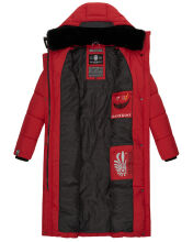 Marikoo Reliziaa Damen Winterjacke B936 Rot Größe XL - Gr. 42