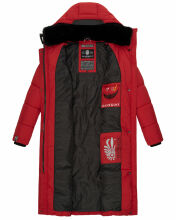 Marikoo Reliziaa Damen Winterjacke B936 Rot Größe XXL - Gr. 44