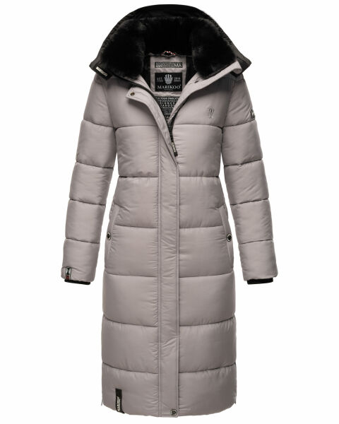 Marikoo Reliziaa Damen Winterjacke B936 Zink Grau Größe XS - Gr. 34