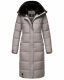Marikoo Reliziaa Damen Winterjacke B936 Zink Grau Größe XS - Gr. 34