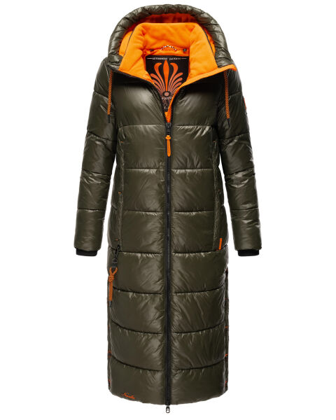 Navahoo Schmuseengel Damen Winterjacke B937 Dark Olive Größe XS - Gr. 34