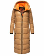 Navahoo Schmuseengel Damen Winterjacke B937 Camel Größe L - Gr. 40