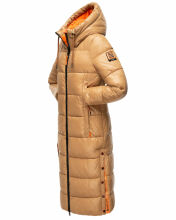 Navahoo Schmuseengel Damen Winterjacke B937 Camel Größe XL - Gr. 42