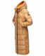 Navahoo Schmuseengel Damen Winterjacke B937 Camel Größe XXL - Gr. 44