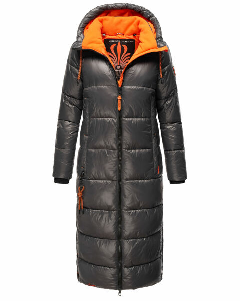 Navahoo Schmuseengel Damen Winterjacke B937 Anthrazit Größe XS - Gr. 34
