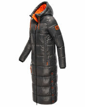 Navahoo Schmuseengel Damen Winterjacke B937 Anthrazit Größe L - Gr. 40
