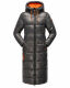 Navahoo Schmuseengel Damen Winterjacke B937 Anthrazit Größe L - Gr. 40
