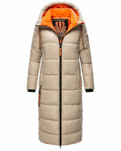 Navahoo Schmuseengel Damen Winterjacke B937 Taupe Größe XS - Gr. 34