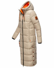 Navahoo Schmuseengel Damen Winterjacke B937 Taupe Größe XS - Gr. 34