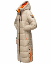 Navahoo Schmuseengel Damen Winterjacke B937 Taupe Größe XS - Gr. 34