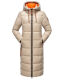 Navahoo Schmuseengel Damen Winterjacke B937 Taupe Größe XL - Gr. 42