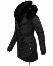 Navahoo Sweety Delux Damen Winterjacke B938 Schwarz Größe XS - Gr. 34