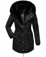 Navahoo Sweety Delux Damen Winterjacke B938 Schwarz Größe XS - Gr. 34