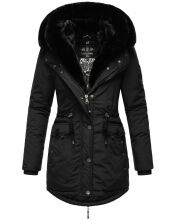 Navahoo Sweety Delux Damen Winterjacke B938 Schwarz Größe M - Gr. 38