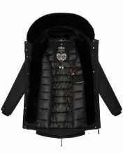 Navahoo Sweety Delux Damen Winterjacke B938 Schwarz Größe M - Gr. 38