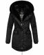 Navahoo Sweety Delux Damen Winterjacke B938 Schwarz Größe M - Gr. 38