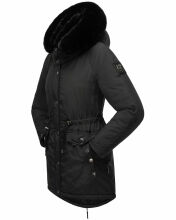 Navahoo Sweety Delux Damen Winterjacke B938 Schwarz Größe L - Gr. 40