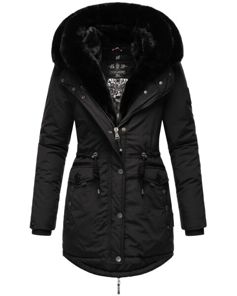 Navahoo Sweety Delux Damen Winterjacke B938 Schwarz Größe XL - Gr. 42