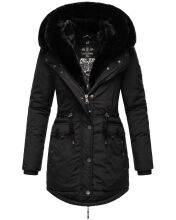 Navahoo Sweety Delux Damen Winterjacke B938 Schwarz Größe XL - Gr. 42