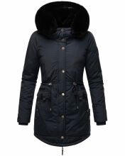 Navahoo Sweety Delux Damen Winterjacke B938 Blau Größe M - Gr. 38