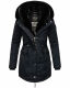Navahoo Sweety Delux Damen Winterjacke B938 Blau Größe M - Gr. 38