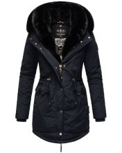 Navahoo Sweety Delux Damen Winterjacke B938 Blau Größe XXL - Gr. 44