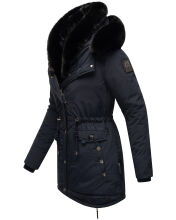 Navahoo Sweety Delux Damen Winterjacke B938 Blau Größe XXL - Gr. 44