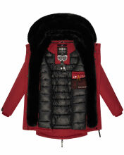 Navahoo Sweety Delux Damen Winterjacke B938 Blood Red Größe XS - Gr. 34