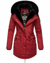 Navahoo Sweety Delux Damen Winterjacke B938 Blood Red Größe M - Gr. 38
