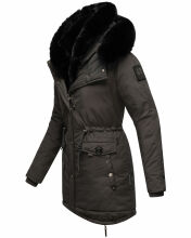 Navahoo Sweety Delux Damen Winterjacke B938 Anthrazit Größe S - Gr. 36