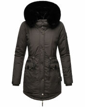 Navahoo Sweety Delux Damen Winterjacke B938 Anthrazit Größe M - Gr. 38