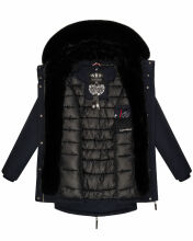 Navahoo Sweety Delux Damen Winterjacke B938 Anthrazit Größe L - Gr. 40