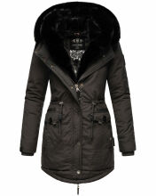 Navahoo Sweety Delux Damen Winterjacke B938 Anthrazit Größe XL - Gr. 42