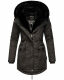 Navahoo Sweety Delux Damen Winterjacke B938 Anthrazit Größe XL - Gr. 42