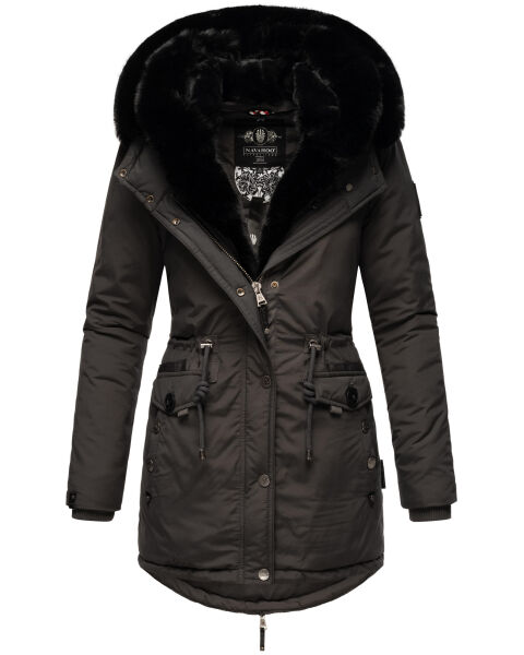 Navahoo Sweety Delux Damen Winterjacke B938 Anthrazit Größe XXL - Gr. 44