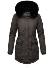 Navahoo Sweety Delux Damen Winterjacke B938 Anthrazit Größe XXL - Gr. 44