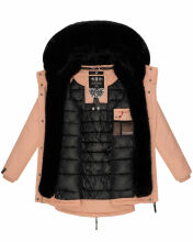 Navahoo Sweety Delux Damen Winterjacke B938 Rosa Größe XL - Gr. 42