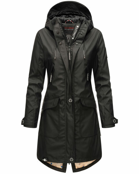 Navahoo Schötchen Damen Winterjacke B939 Schwarz Größe S - Gr. 36