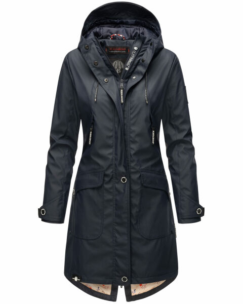 Navahoo Schötchen Damen Winterjacke B939 Navy Größe XS - Gr. 34