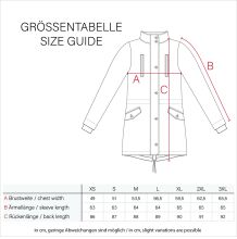 Navahoo Schötchen Damen Winterjacke B939 Navy Größe XS - Gr. 34