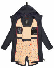 Navahoo Schötchen Damen Winterjacke B939 Navy Größe S - Gr. 36