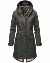 Navahoo Schötchen Damen Winterjacke B939 Anthrazit Größe XS - Gr. 34