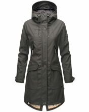Navahoo Schötchen Damen Winterjacke B939 Anthrazit Größe XS - Gr. 34
